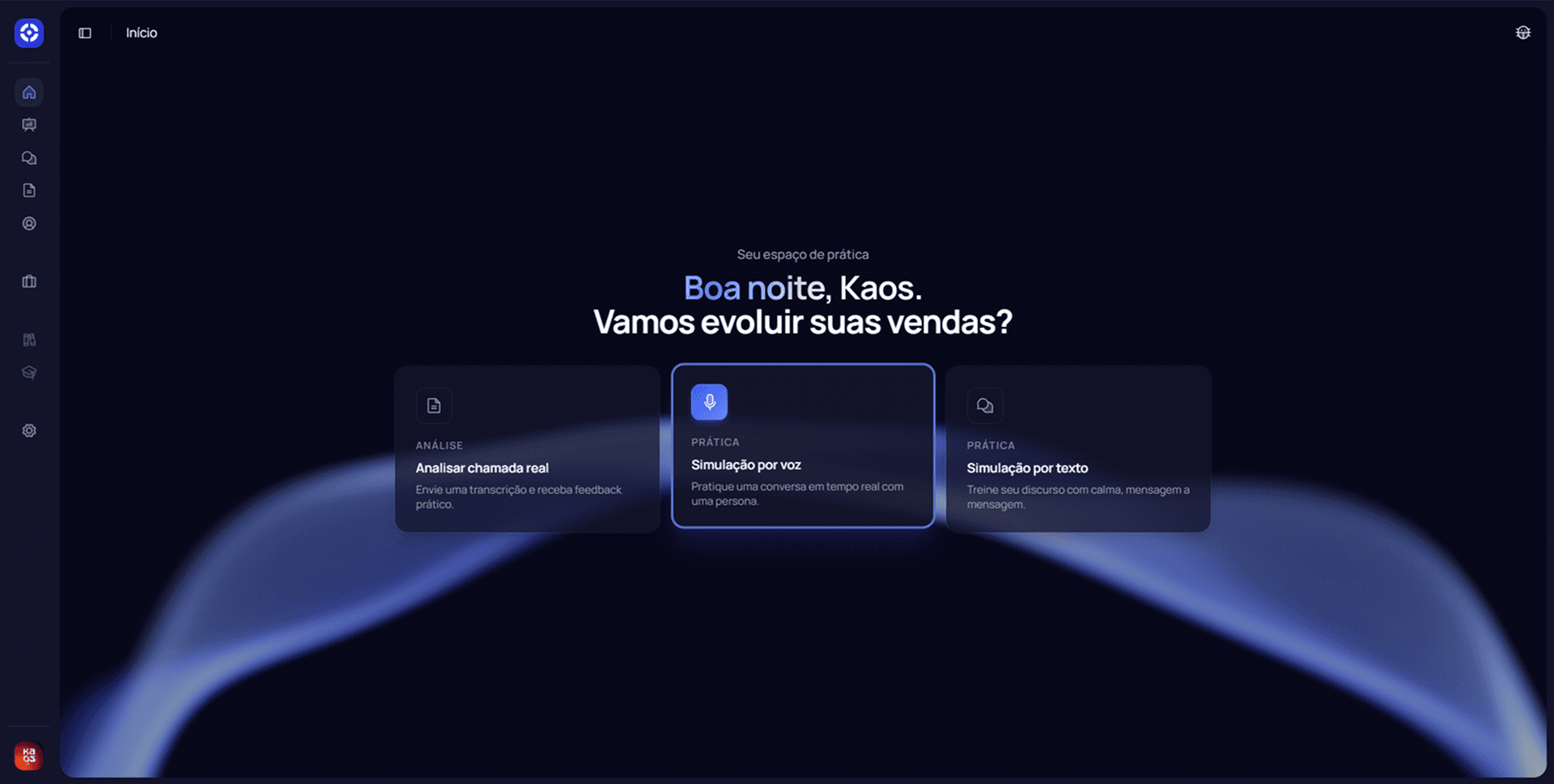 SaleCoach dashboard